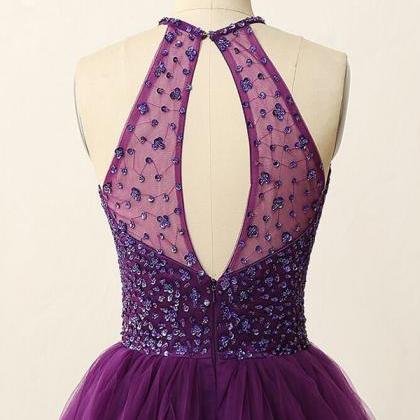 Sweet Sixteen Dresses Dresses Purple Paillette..