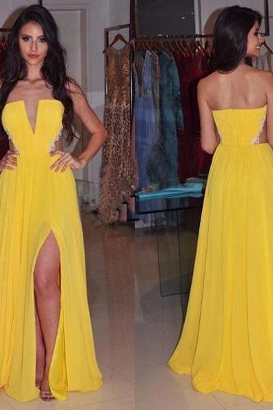 Yellow dresses for prom Yellow dresses for prom